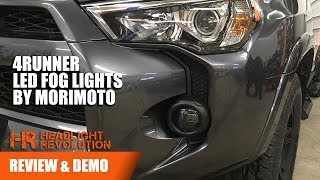 Morimoto XB LED Fog Light Toyota 4Runner Review and Demo  Headlight Revolution [upl. by Odlavso]