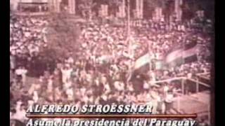 Alfredo Stroessner asume la presidencia del Paraguay 1954 [upl. by Anitnatsnok606]