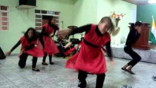 Ressuscitame  Aline Barros coreografia [upl. by Zippel]