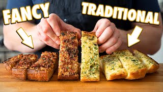 Perfect Homemade Garlic Bread 3 Ways [upl. by Lirrehs269]