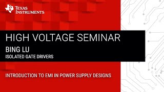 Introduction to EMI in power supply designs [upl. by Seavir]