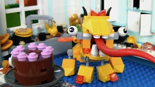 Lixers Max in the Kitchen  LEGO Mixels  Stop Motion Episode 13 [upl. by Asirem]