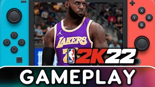 NBA 2K22  Nintendo Switch Gameplay [upl. by Tobie496]