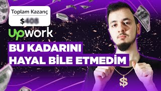 Ä°NGÄ°LÄ°ZCE BÄ°LMEDEN UPWORKTE 2 GÃœN Ã‡ALIÅARAK KAÃ‡ DOLAR KAZANDIM [upl. by Nallid915]