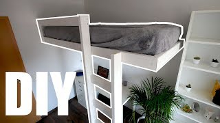 DIY Hochbett selber bauen Das schwebt einfach Anleitung [upl. by Ubald]