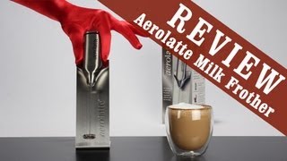 Aerolatte Milk Frother  Exclusive Review [upl. by Larentia]