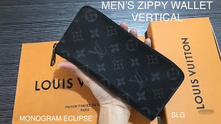 Louis Vuitton Zippy Vertical Wallet M62295  what fit’s inside [upl. by Naitsirt262]