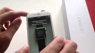 Apple Watch Sport  Activation  pairing linking to iPhone 6 [upl. by Amaj]