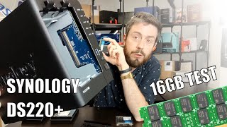 16GB Synology DS220 NAS Unofficial Memory Upgrade Part I [upl. by Anauqahs]