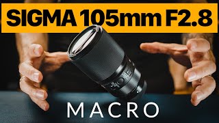 Sigma 105mm f28 DG DN Macro Art lens review Fullframe amp APSC [upl. by Waddle]