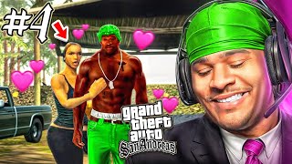 MY NEW GIRLFRIEND Part 4  GTA San Andreas [upl. by Anaik]