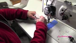 Upholstery How To install A Zipper For A Boxed Cushion [upl. by Ydnab]