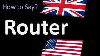 How to Pronounce Router CORRECTLY [upl. by Denis]