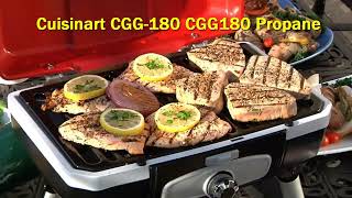 Cuisinart CGG180 CGG180 Propane Review [upl. by Rekyr357]