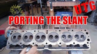 Hot Rodding The Slant Six  Porting The Head [upl. by Rey]