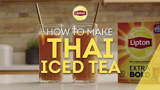 Lipton Thai Iced Tea Recipe [upl. by Cosette]