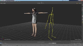 Preparing a BVH File in MotionBuilder [upl. by Kooima]