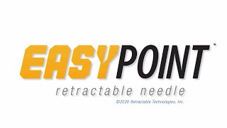 EasyPoint® Retractable Needle [upl. by Lowis]