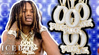 King Von Ices Out quotO Blockquot with 10 New Pendants [upl. by Mcevoy]