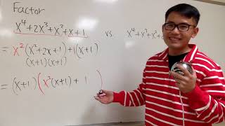 Factoring 5term polynomials by grouping [upl. by Madea486]