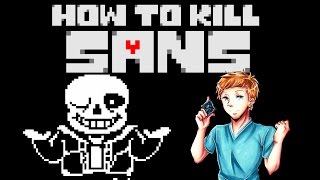 How to Kill Sans  Undertale  Genocide Guide [upl. by Kerk]