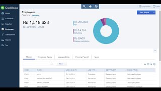 QuickBooks Payroll Software Demo [upl. by Hamann]