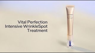 How to Apply The Vital Perfection Intensive WrinkleSpot Treatment  Shiseido [upl. by Malvie]