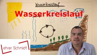 Wasserkreislauf  Sachunterricht  Erdkunde  Lehrerschmidt [upl. by Condon]