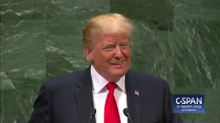 President Trump addresses UN General Assembly  FULL SPEECH CSPAN [upl. by Anillek]