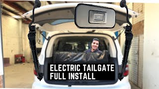 Electric Tailgate Install  Nissan Patrol Y62  DIY [upl. by Spatz]