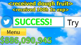 This NEW CODE Gives FREE FRUITS Blox Fruits [upl. by Shenan]