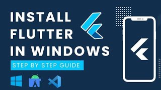 How to Install Flutter SDK on Windows 10 [upl. by Ansel150]