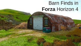 Locations of the Barn Finds in Forza Horizon 4 [upl. by Rumery665]