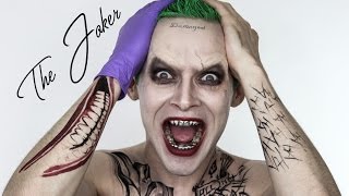 The JOKER Suicide Squad Halloween MakeUp  Jared Leto  Shonagh Scott [upl. by Maharg]