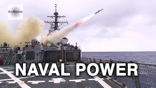 US Naval Power Navy Destroyer Squadron 15 Demonstration [upl. by Dlorag743]