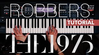 Robbers The 1975 Piano Tutorial [upl. by Atilemrac220]