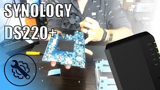 Synology DS220 NAS Disassembly  Taking it to pieces [upl. by Latsyek]