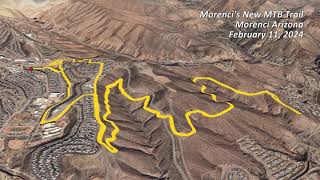 Morencis New MTB Trail 4K [upl. by Eibbor]