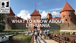 Lithuania  What to Know Before You Visit Lithuania [upl. by Mufi299]