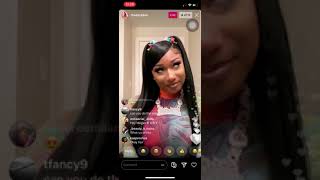 Megan thee stallion ig live [upl. by Elaina]