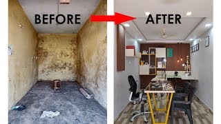 Office Restoration  Architecture interior Design BEFORE amp AFTER  samE STUDIO OFFICE [upl. by Akila814]