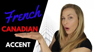 French Canadian Accent  Different Sounding Consonants [upl. by Daiz]