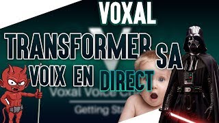 Transformer sa voix en directlive  Voxal [upl. by Naira]