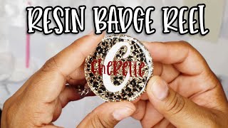 How To Make A Badge Reel with RESIN [upl. by Dryfoos433]