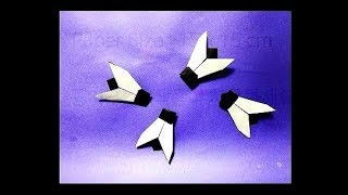 Origami  Easy to Make HouseFly [upl. by Ydeh]