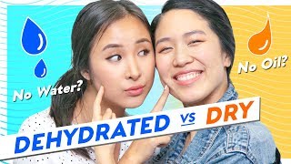 🌵How to Treat Dry VS Dehydrated Skin🌵Most Effective Skincare Routine  Tips for Both [upl. by Nnylacissej363]