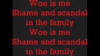 Shame and Scandal in the Family by Shawn Elliot with lyrics [upl. by Keyek]