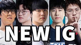 NEW IG ROSTER  LPL Roster Changes 2025 [upl. by Gilba]