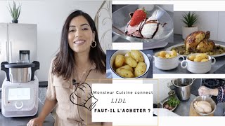 Repas avec le Robot Monsieur Cuisine Connect Lidl⎢Test amp Avis Produit⎢FAUTIL LACHETER [upl. by Sessilu]