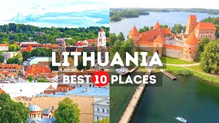 Amazing Places to Visit in Lithuania  Travel Video [upl. by Denie]